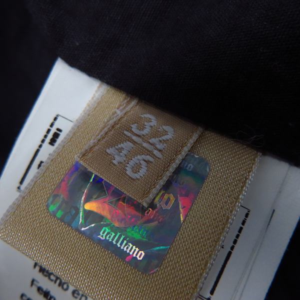 実際に弊社で買取させて頂いたJohn Galliano/ジョンガリアーノ 袖ニット切替 ダウンジャケット 32/46の画像 3枚目