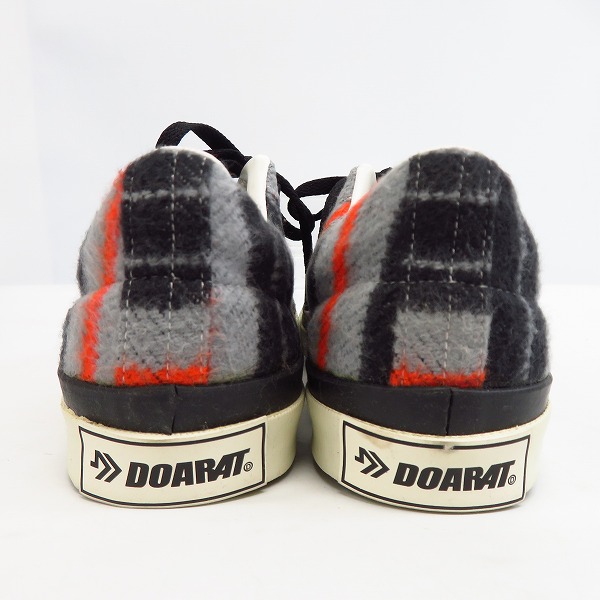 実際に弊社で買取させて頂いたDOARAT/ドゥアラット ストライプ柄 スニーカー/シューズ DAR-F-019/011-308/Lの画像 1枚目
