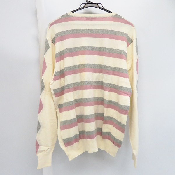 実際に弊社で買取させて頂いたBURBERRY LONDON/バーバリーロンドン ダイヤ柄セーター/Lの画像 1枚目