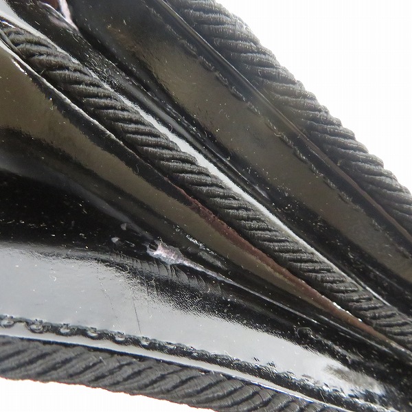 実際に弊社で買取させて頂いた【難有り】LOEWE/ロエベ スクエア型 ミニ ショルダーバッグ ブラック/黒の画像 5枚目