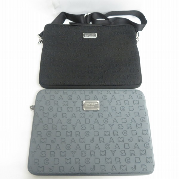 実際に弊社で買取させて頂いた【未使用】MARC BY MARC JACOBS/マークバイマークジェイコブス クラッチバッグ/タブレットケース M6PE020/M0003460 2点セット