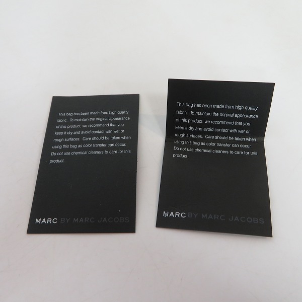 実際に弊社で買取させて頂いた【未使用】MARC BY MARC JACOBS/マークバイマークジェイコブス ミニクラッチ/ポーチ M0001261A/M6131072 2点セットの画像 6枚目