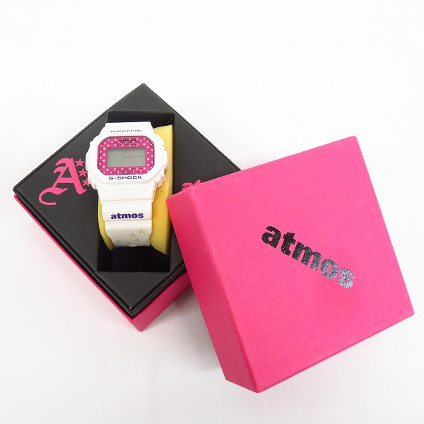 実際に弊社で買取させて頂いたG-SHOCK×atmos/Gショック×アトモス 別注モデル スクエアデザイン DW-5600VTの画像 5枚目