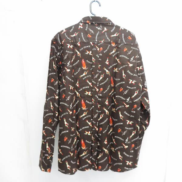 実際に弊社で買取させて頂いたTHE CRIMIE/クライミー バニー/マリア プリント 長袖シャツ/XLの画像 1枚目