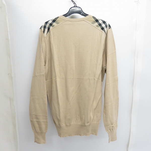 実際に弊社で買取させて頂いたBURBERRY LONDON/バーバリーロンドン Vネック長袖ニット/Mの画像 1枚目