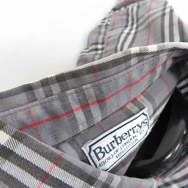 実際に弊社で買取させて頂いたBurberrys/バーバリー チェック ボタンダウンシャツ/43（XL）の画像 3枚目