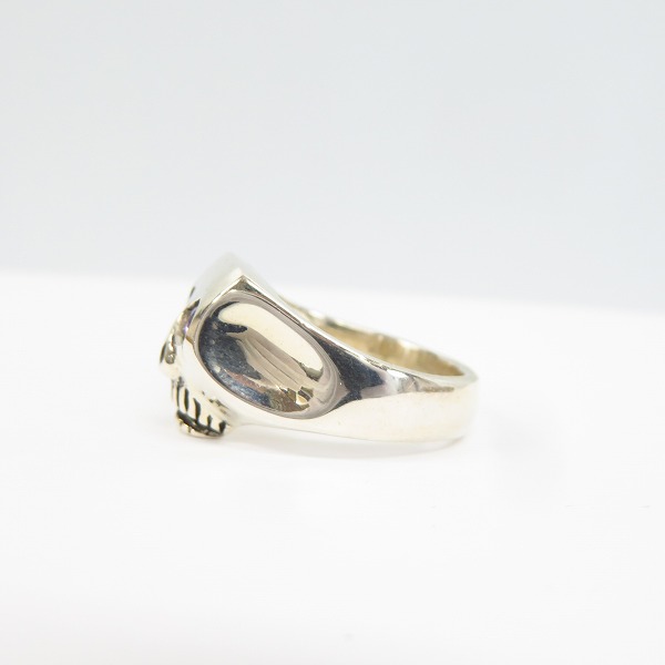 実際に弊社で買取させて頂いたFLASH POINT/フラッシュポイント ジムスカルリング 石入り C-MAG 18.5号の画像 2枚目