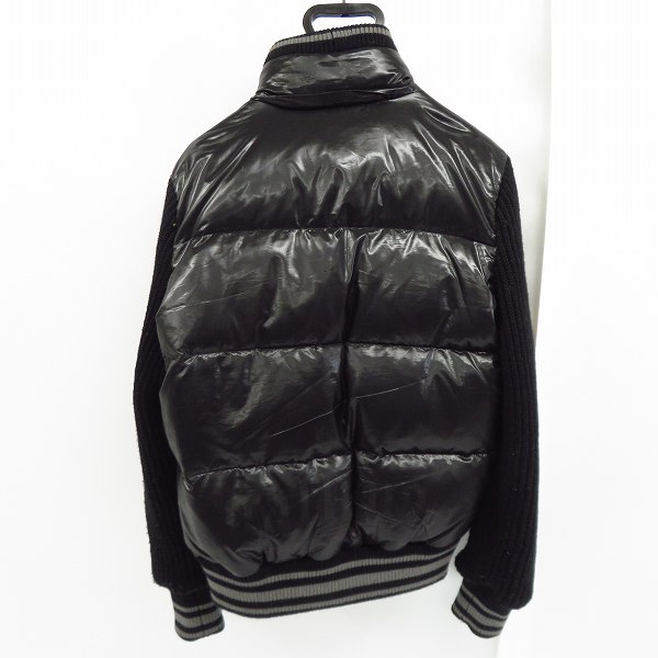 実際に弊社で買取させて頂いたJohn Galliano/ジョンガリアーノ 袖ニット切替 ダウンジャケット 32/46の画像 1枚目