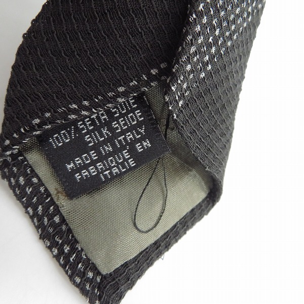 実際に弊社で買取させて頂いた【未使用】HUGO BOSS/ヒューゴボス/Calvin Klein Jeans/カルバン･クライン 他 ボーダー/総柄 ネクタイ 6点セットの画像 3枚目