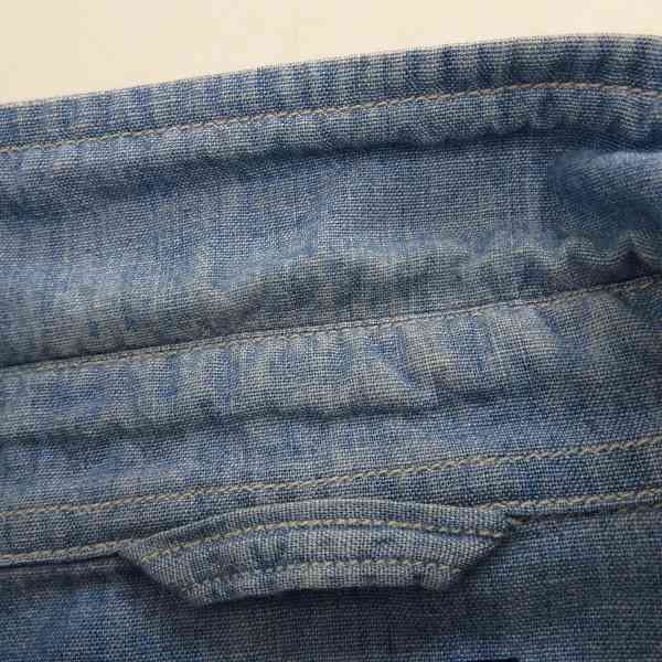 実際に弊社で買取させて頂いたDESCENDANT/ディセンダント 20SS VANNING CHAMBRAY SHIRT/ステンシル シャンブレー 長袖 シャツ 201WVDS-SHM03/3の画像 5枚目