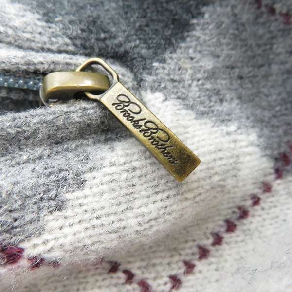 実際に弊社で買取させて頂いたBROOKS BROTHERS 346/ブルックスブラザーズ 346 ハーフジップ セーター Sの画像 5枚目