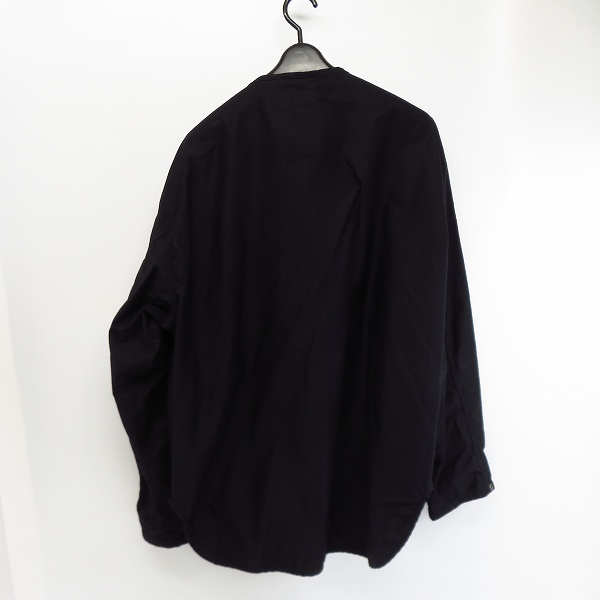 実際に弊社で買取させて頂いたDESCENDANT/ディセンダント 20SS REMNANTS MOLESKIN LS SHIRT オーバーサイズシャツ 2の画像 1枚目