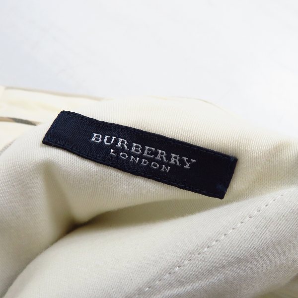 実際に弊社で買取させて頂いたBURBERRY/バーバリー ラムウール コットンパンツ BBS25-557-02 size：91の画像 2枚目