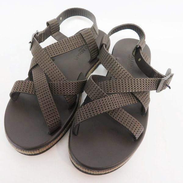 実際に弊社で買取させて頂いたGIORGIO ARMANI/ジョルジオアルマーニ グラディエーターサンダル/8