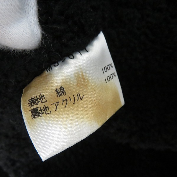 実際に弊社で買取させて頂いたCELT&COBRA/ケルトアンドコブラ 内ボア ジャケット ブラック/Sの画像 3枚目