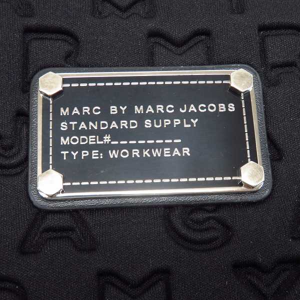 実際に弊社で買取させて頂いた【未使用】MARC BY MARC JACOBS/マークバイマークジェイコブス PC タブレットケース 縦型 ブラック M6PE024の画像 5枚目