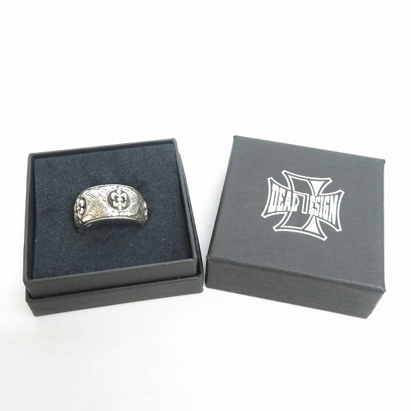 実際に弊社で買取させて頂いたDEAL DESIGN/ディールデザイン スタンプフレアリング/23.5号の画像 5枚目