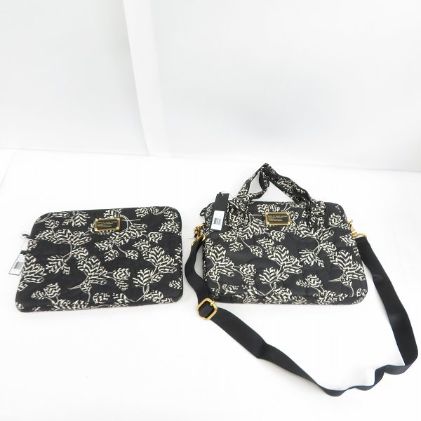 実際に弊社で買取させて頂いた【未使用】MARC BY MARC JACOBS/マークバイマークジェイコブス PC タブレットケース M0001500A/M0001499A 2点セット