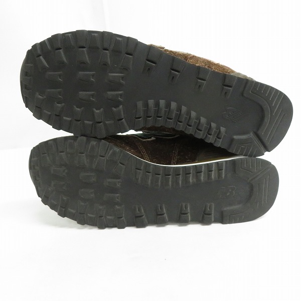 実際に弊社で買取させて頂いた【観賞用】NEW BALANCE×atmos/ニューバランス×アトモス コラボ スニーカー M574JBCH 27の画像 2枚目