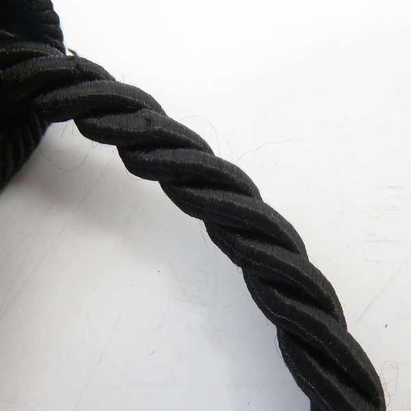 実際に弊社で買取させて頂いた【難有り】LOEWE/ロエベ スクエア型 ミニ ショルダーバッグ ブラック/黒の画像 8枚目