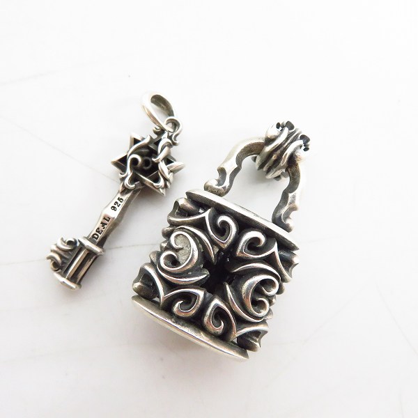 実際に弊社で買取させて頂いたDEAL DESIGN/ディールデザイン ペルソナパドロック/キーペンダント/チェーン/ネックレス 3点セットの画像 2枚目