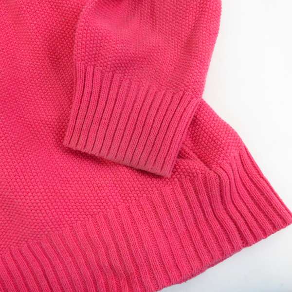 実際に弊社で買取させて頂いたBURBERRY/バーバリー ブラックレーベル ショールカラー ワッフルニット D1N14-613-14/2の画像 5枚目