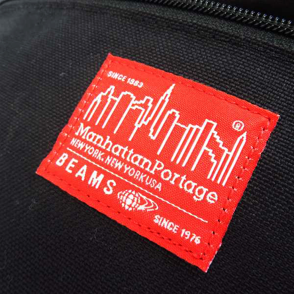 実際に弊社で買取させて頂いたManhattan Portage×BEAMS/マンハッタンポーテージ×ビームス  別注 1103Waist Pouch ウエストバッグの画像 4枚目