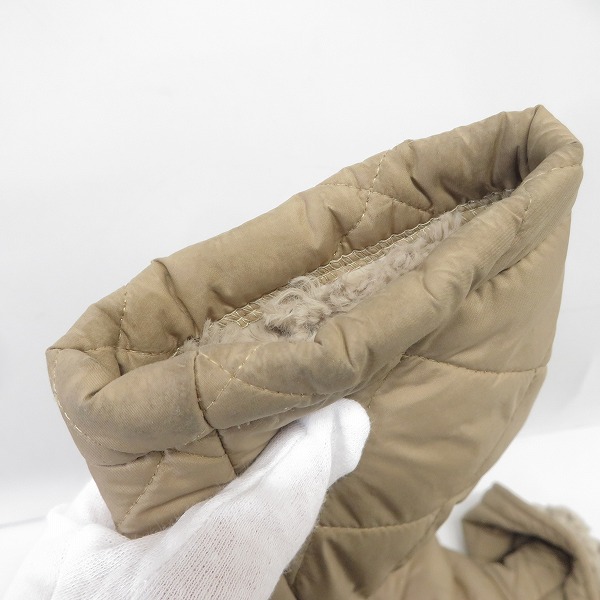 実際に弊社で買取させて頂いたMACKINTOSH/マッキントッシュ 中綿 裏ボア キルティングジャケット/36の画像 5枚目