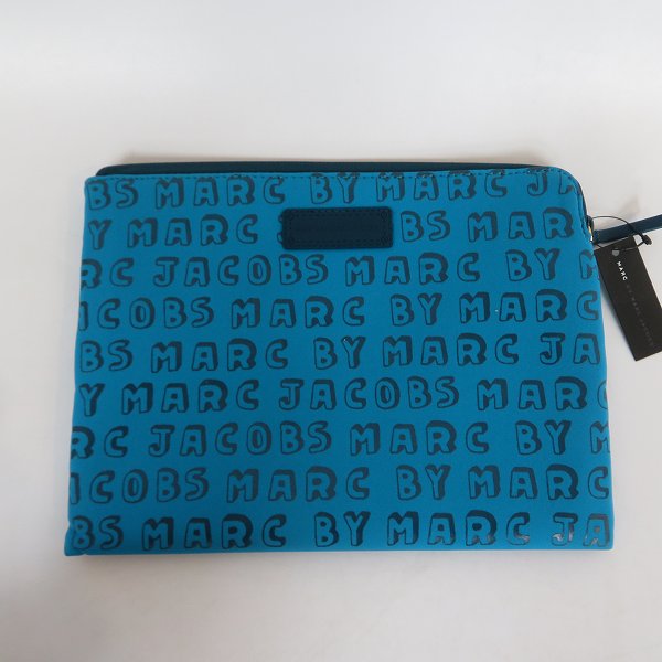 実際に弊社で買取させて頂いた【未使用】MARC BY MARC JACOBS/マークバイマークジェイコブス ミニクラッチ/ポーチ M6134043/M0002469B 2点セットの画像 5枚目