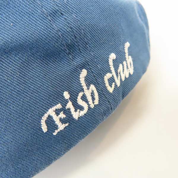 実際に弊社で買取させて頂いたDESCENDANT/ディセンダント FISH CLUB desce ndant キャップ FREEの画像 8枚目