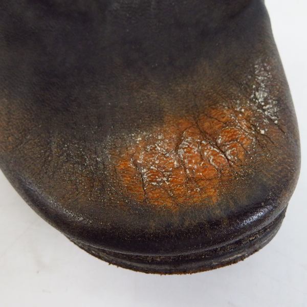 実際に弊社で買取させて頂いたMIHARAYASUHIRO/ミハラヤスヒロ ユーズド加工ブーツ/26の画像 7枚目