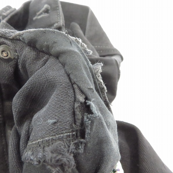 実際に弊社で買取させて頂いたIF SIX WAS NINE/イフシックスワズナイン コーティングジップデニムパンツ BTF/SBCM-11_009F 31の画像 3枚目