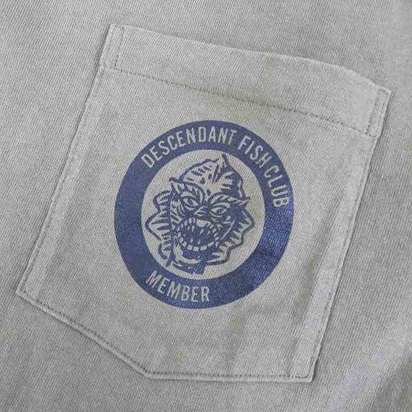 実際に弊社で買取させて頂いたDESCENDANT/ディセンダント  FISH CLUB CREW NECK LS ロングＴシャツ/カットソー 2の画像 5枚目