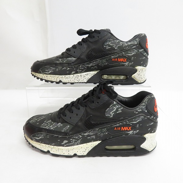 実際に弊社で買取させて頂いたNIKE×ATMOS/ナイキ×アトモス AIR MAX 90 PREMIUM スニーカー ブラック タイガー カモ 333888-024/28の画像 3枚目