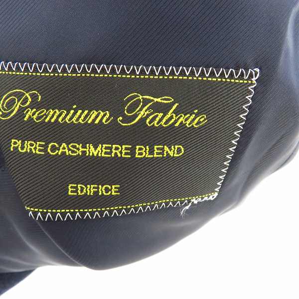 実際に弊社で買取させて頂いたEDIFICE/エディフィス ウール チェスター コート/44の画像 3枚目