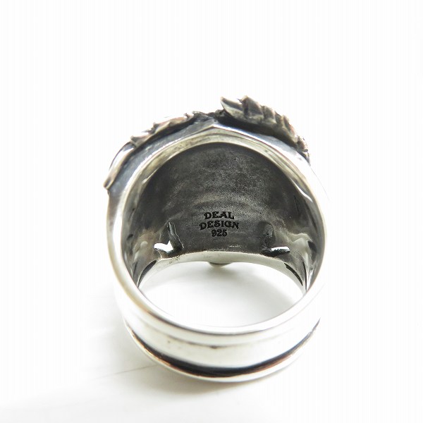 実際に弊社で買取させて頂いたDEAL DESIGN/ディールデザイン ブラストイーグルリング/24号の画像 3枚目