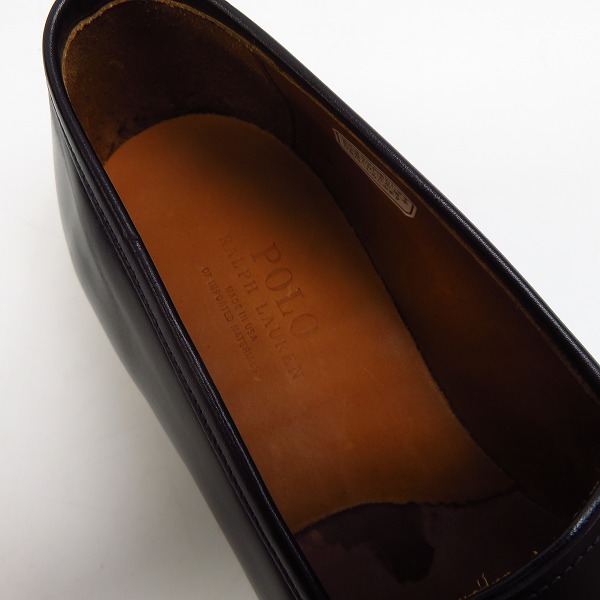 実際に弊社で買取させて頂いたPOLO RALPH LAUREN/ポロラルフローレン Allen Edmonds PORTHPEAN SO LFR ローファー 10Eの画像 4枚目