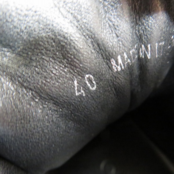 実際に弊社で買取させて頂いたJIMMY CHOO/ジミーチュウ レオパード柄 ハイカットスニーカー エナメル切替/40の画像 5枚目