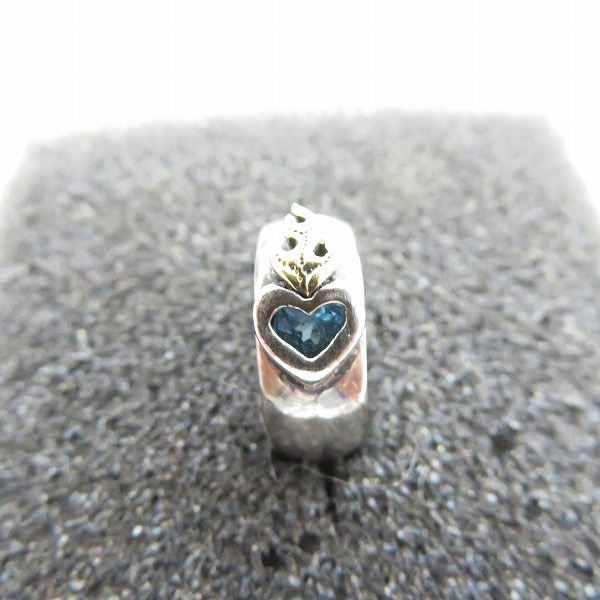 実際に弊社で買取させて頂いた【ギャラ付き】LEATHERS & TREASURES/レザーズアンドトレジャーズ sacred heart K18フレーム ピアス 片耳の画像 1枚目