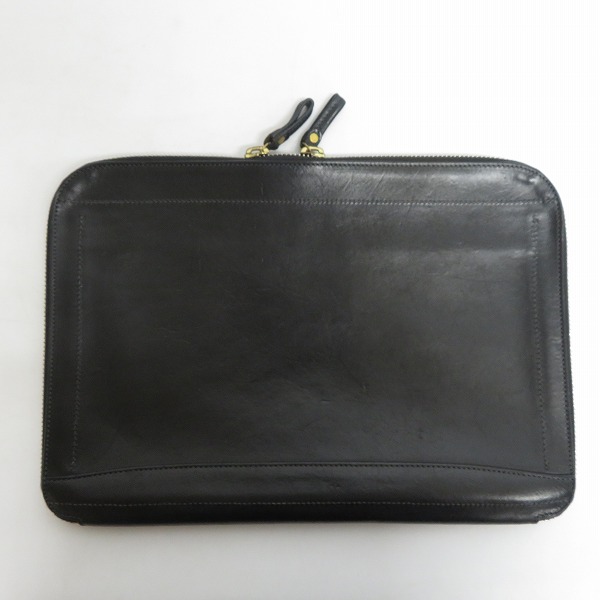 実際に弊社で買取させて頂いたDaniel&Bob/ダニエル＆ボブ レザー ラウンドジップ クラッチバッグ