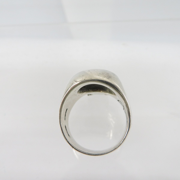 実際に弊社で買取させて頂いたCRAZY PIG/クレイジーピッグ EVIL SKULL エビル スカルリング 17.5号の画像 5枚目