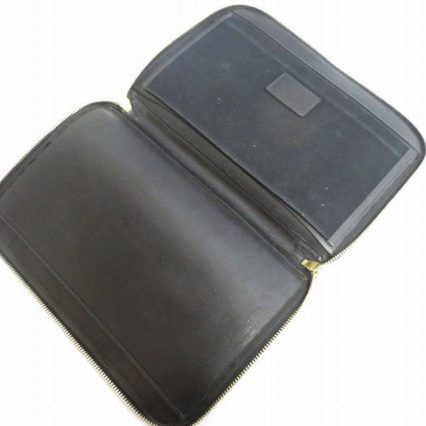 実際に弊社で買取させて頂いたDaniel&Bob/ダニエル＆ボブ レザー ラウンドジップ クラッチバッグの画像 3枚目