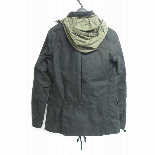 実際に弊社で買取させて頂いたGOLDEN GOOSE/ゴールデングース ミリタリージャケット ブラック/Sの画像 1枚目