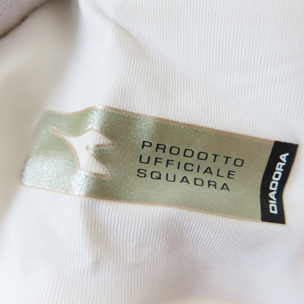実際に弊社で買取させて頂いたDIADORA/ディアドラ セリアA ASローマ アウェイユニフォーム/Lの画像 4枚目