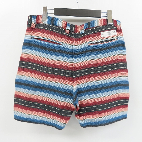 実際に弊社で買取させて頂いたTHE CRIMIE/クライミー マルチボーダー ショートパンツ Lの画像 1枚目