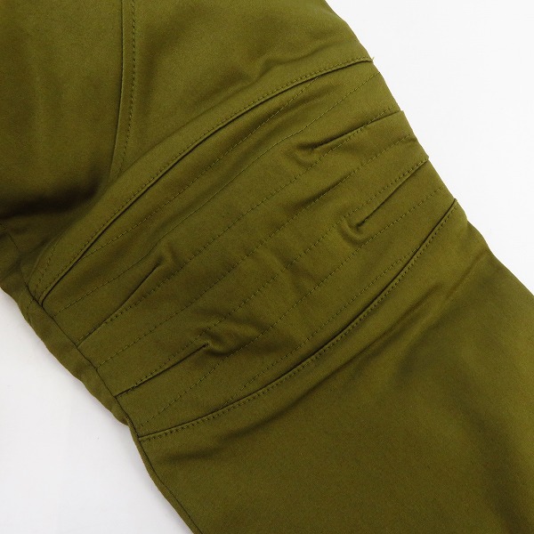 実際に弊社で買取させて頂いたMIHARAYASUHIRO/ミハラヤスヒロ ストレッチパンツ カーキ系 62292152/40の画像 5枚目