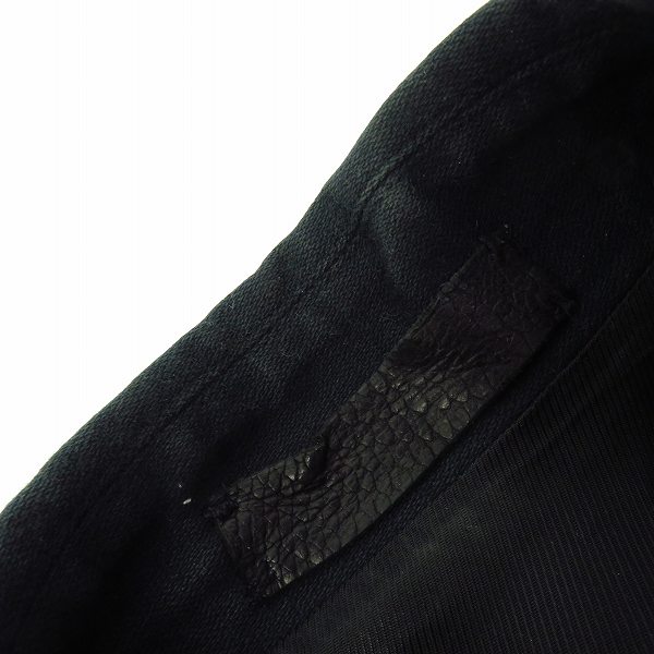 実際に弊社で買取させて頂いたIF SIX WAS NINE/イフシックスワズナイン JK-REPTILE/M アシンメトリーテーラードジャケット 1の画像 2枚目