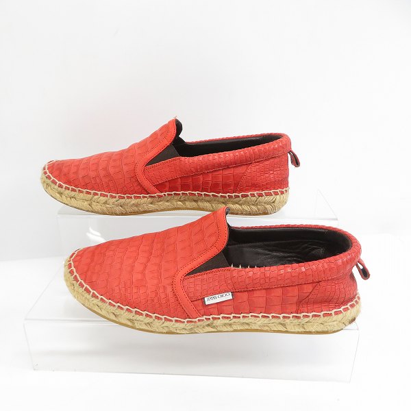 実際に弊社で買取させて頂いたJIMMY CHOO/ジミーチュウ VLAD エスパドリーユ スリッポン サイズ：40の画像 3枚目