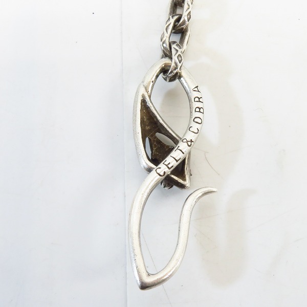 実際に弊社で買取させて頂いたCELT&COBRA/ケルト&コブラ  ウォレットチェーンの画像 2枚目