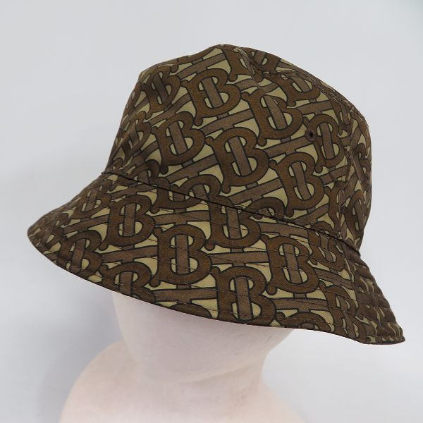 実際に弊社で買取させて頂いた【JPタグ】BURBERRY/バーバリー B モノグラム バケットハット 8026920 Size：LG